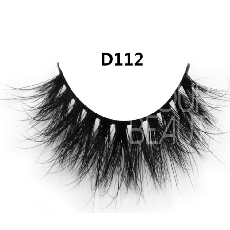 Different 3d mink eyelashes extensions with customers own  design ES51